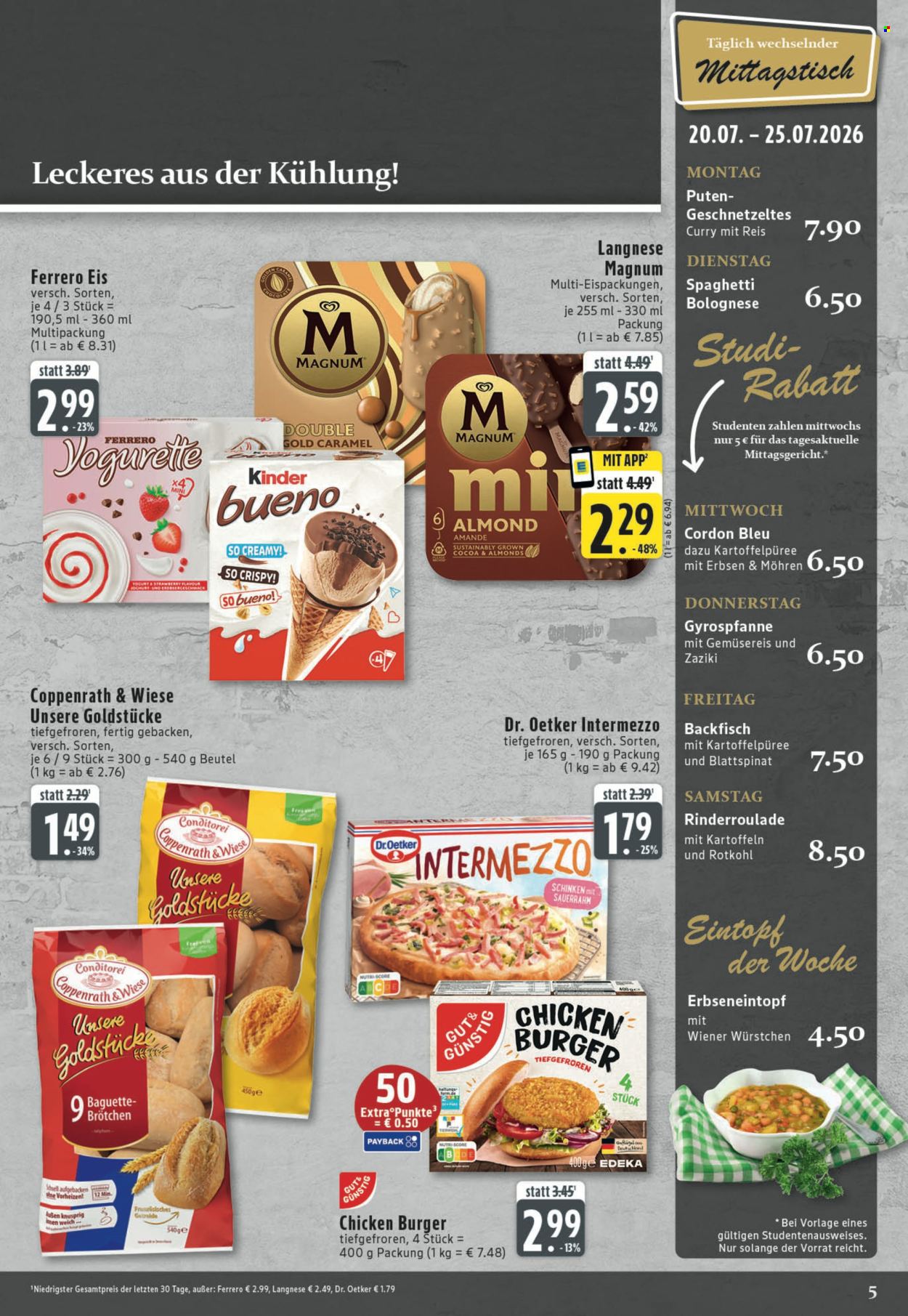Edeka Prospekte  - 20.07.2026 - 25.07.2026. Seite 5