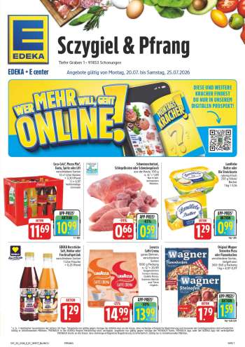 Prospekte Edeka - 20.07.2026 - 25.07.2026.