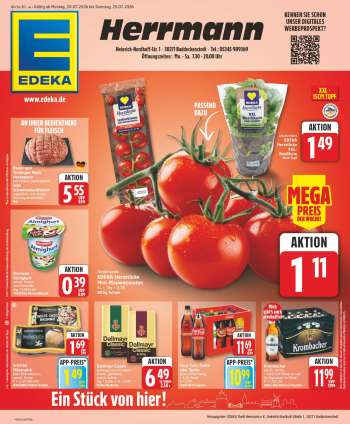 Prospekte Edeka - 20.07.2026 - 25.07.2026.