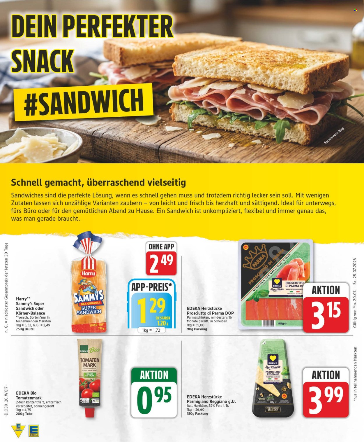 Edeka Prospekte  - 20.07.2026 - 25.07.2026. Seite 20