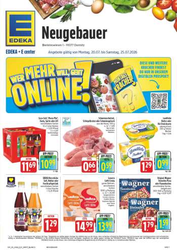 Prospekte Edeka - 20.07.2026 - 25.07.2026.