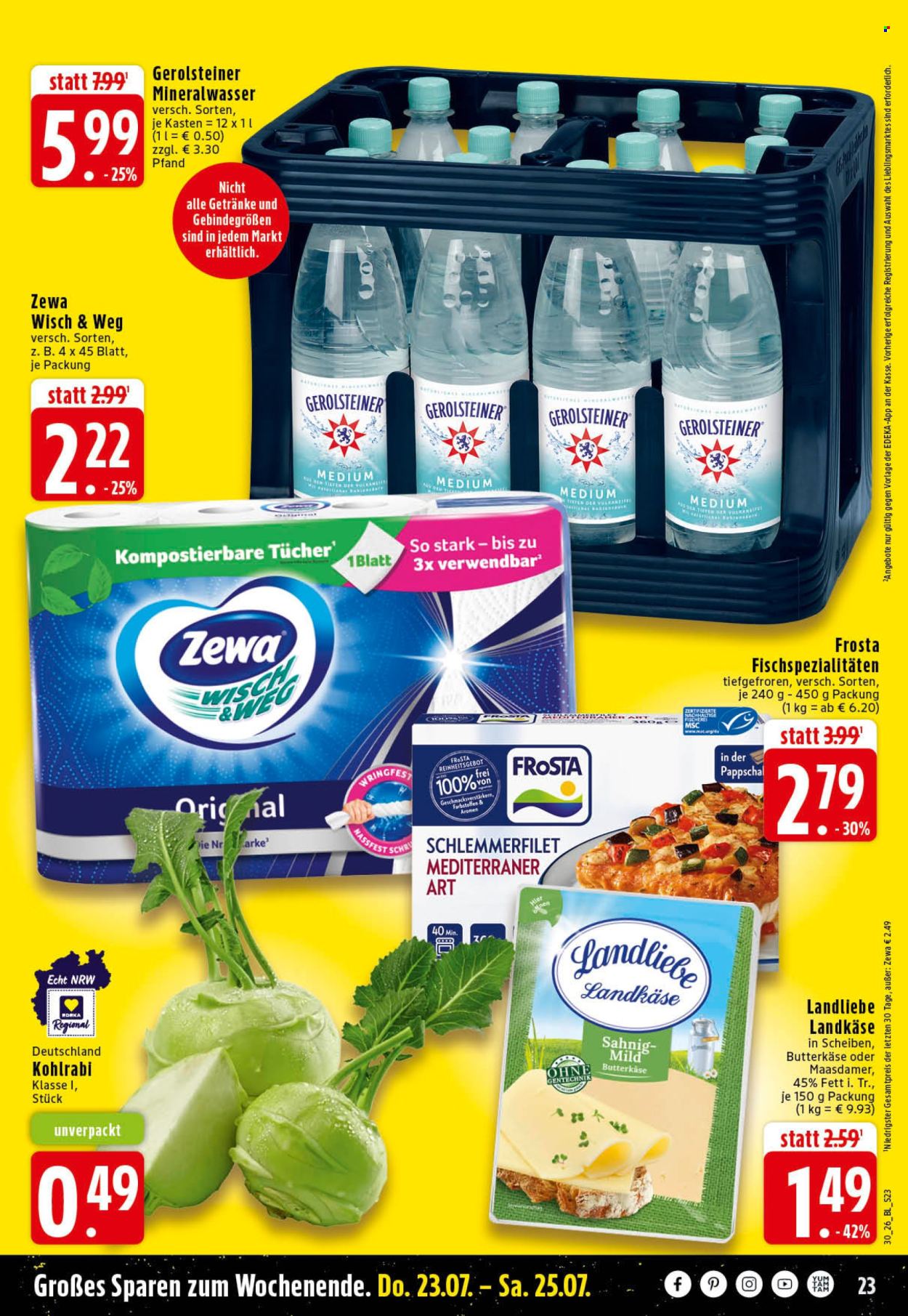 Edeka Prospekte  - 20.07.2026 - 25.07.2026. Seite 23
