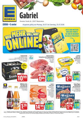 Prospekte Edeka - 20.07.2026 - 25.07.2026.