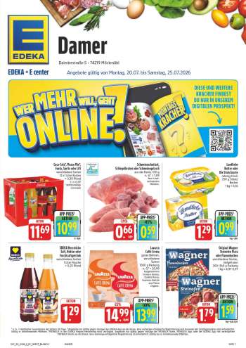 Prospekte Edeka - 20.07.2026 - 25.07.2026.