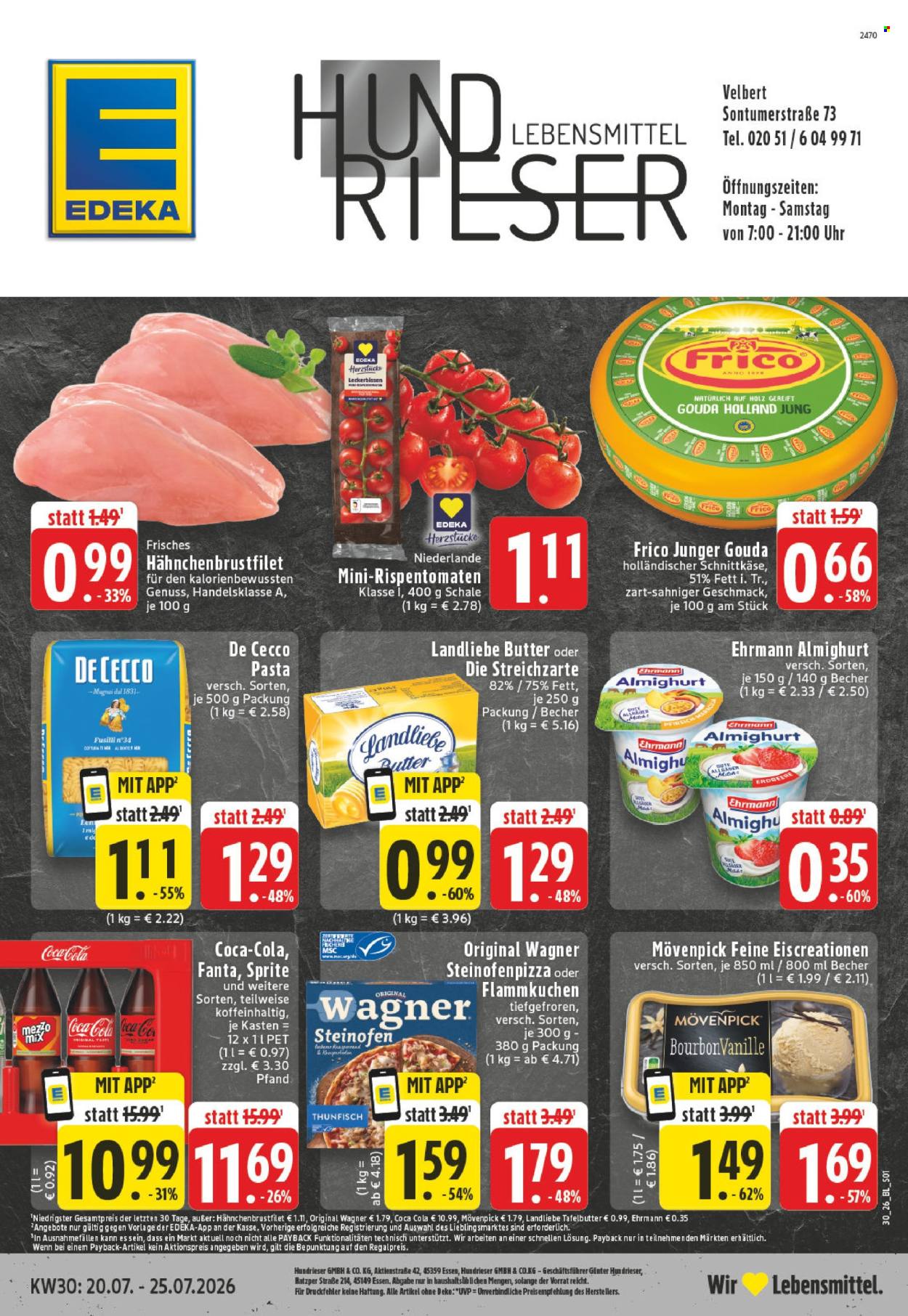 E center Prospekte  - 20.07.2026 - 25.07.2026. Seite 1