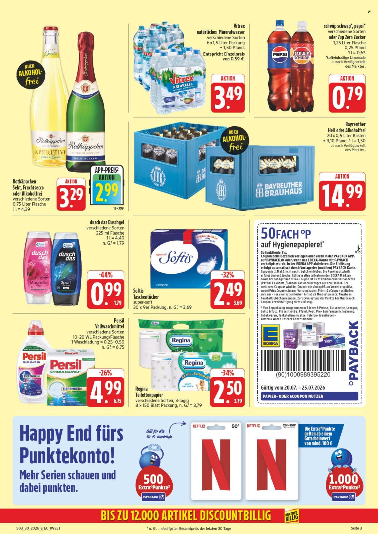 Edeka Prospekte  - 20.07.2026 - 25.07.2026. Seite 3