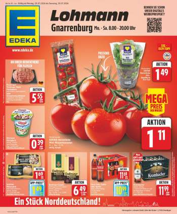 Prospekte Edeka - 20.07.2026 - 25.07.2026.
