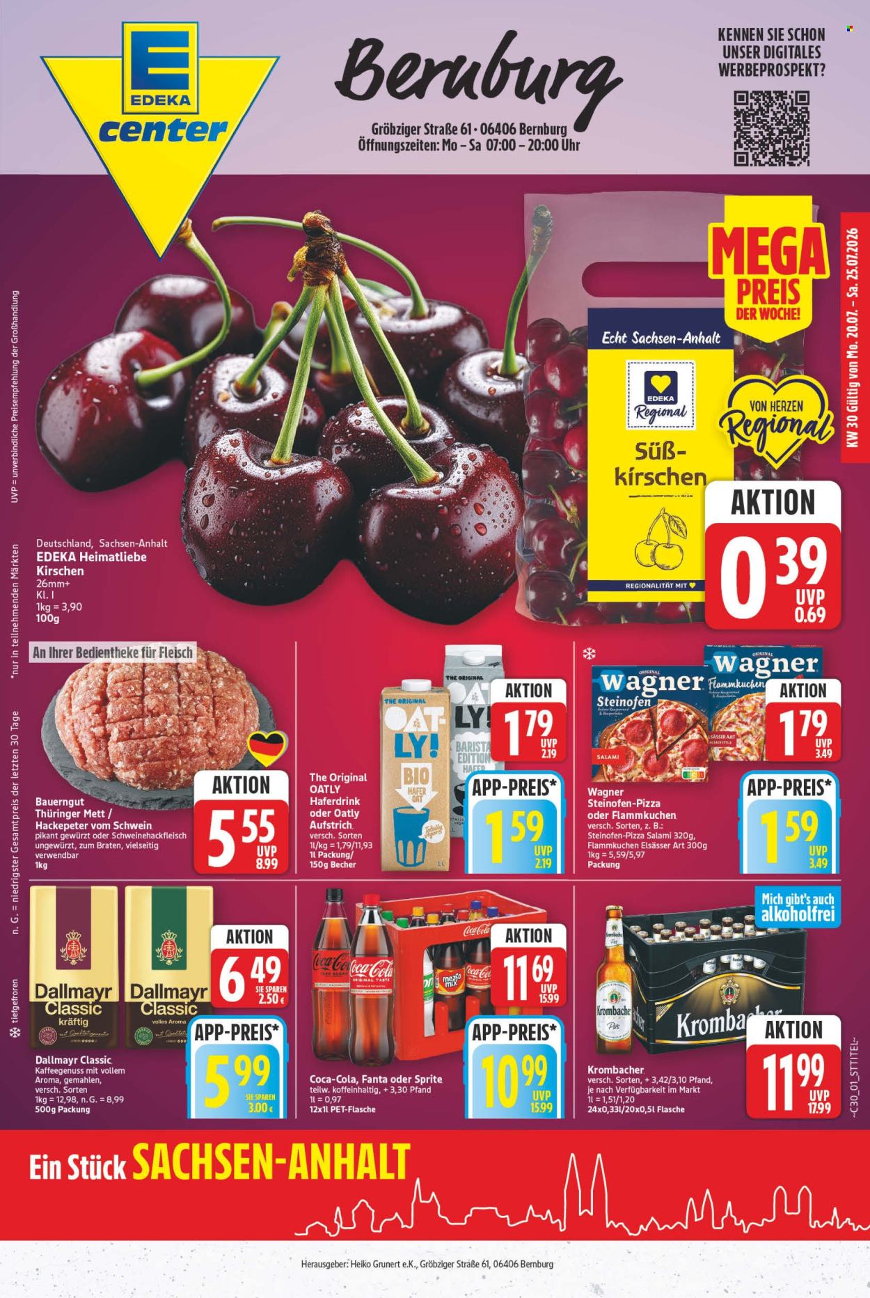E center Prospekte  - 20.07.2026 - 25.07.2026. Seite 1