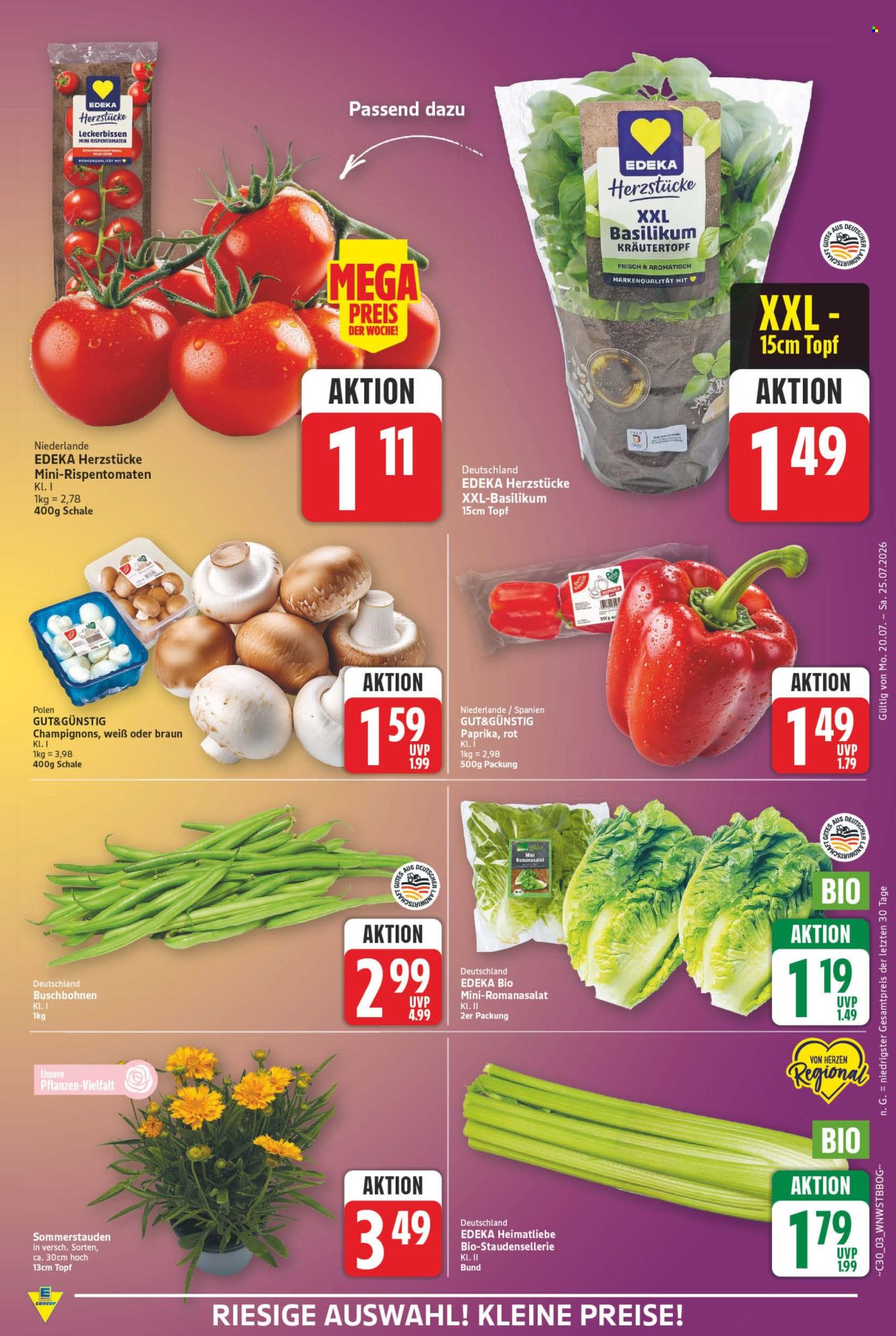 E center Prospekte  - 20.07.2026 - 25.07.2026. Seite 3