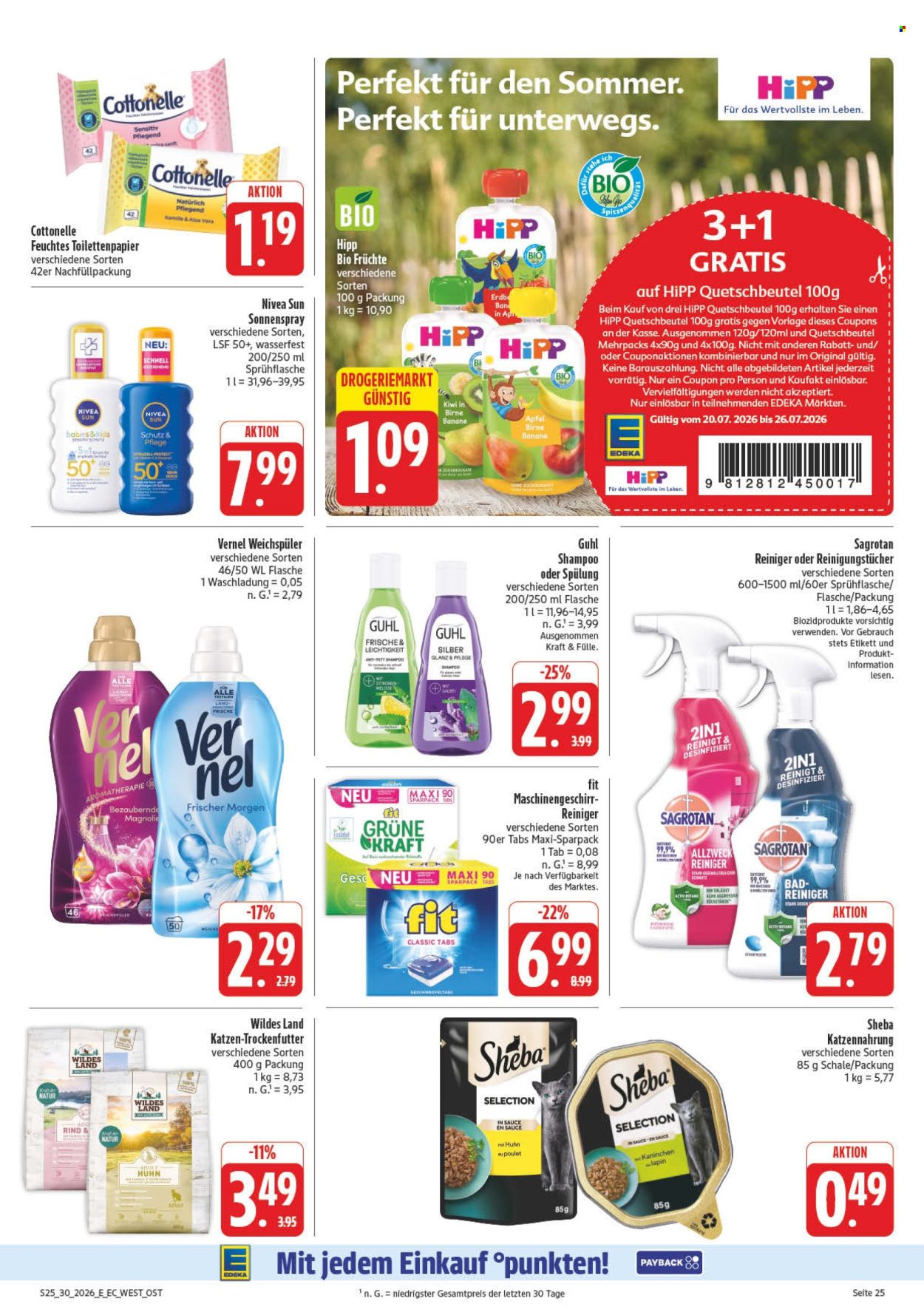 Edeka Prospekte  - 20.07.2026 - 25.07.2026. Seite 33