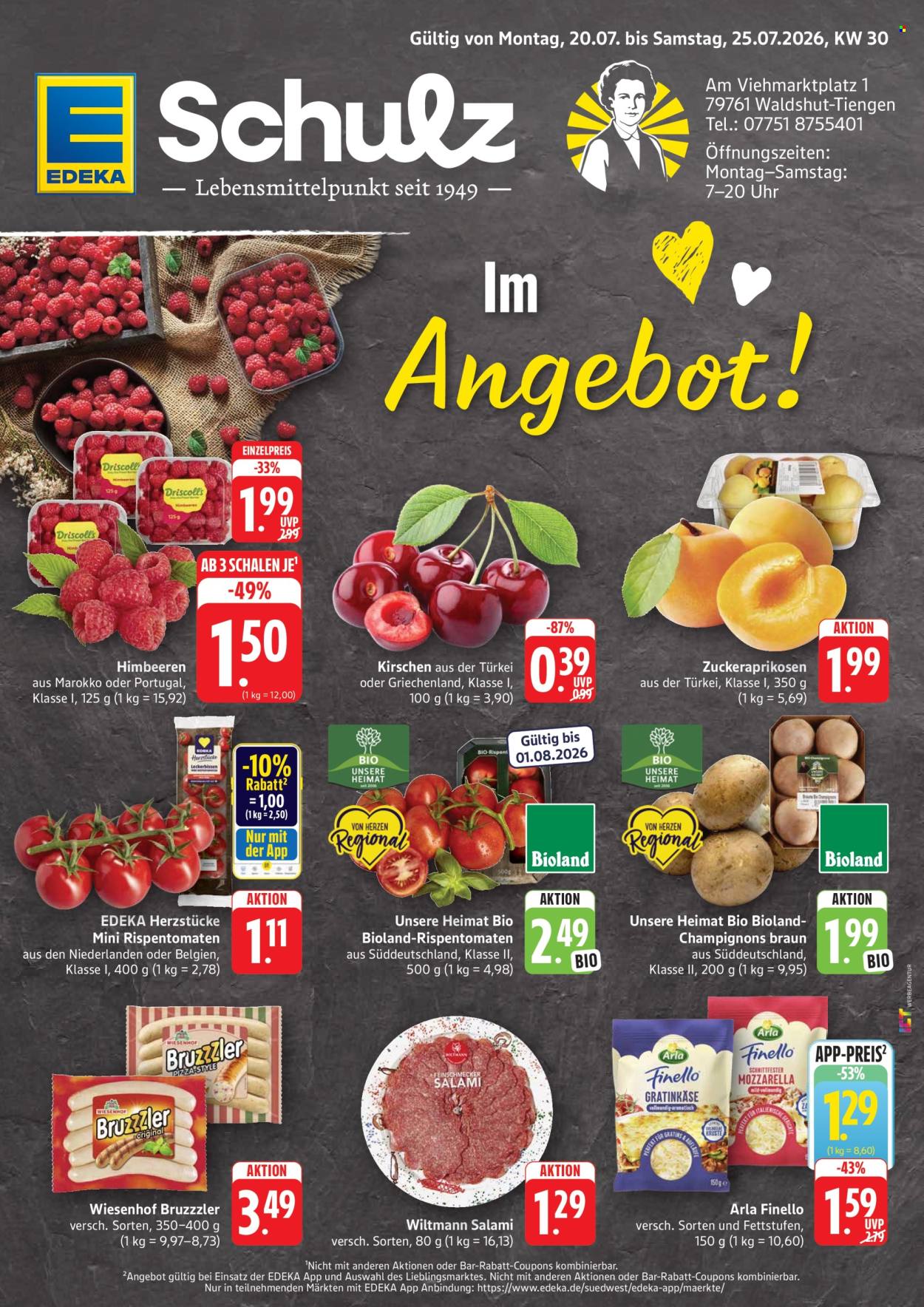 Edeka Prospekte  - 20.07.2026 - 25.07.2026. Seite 1