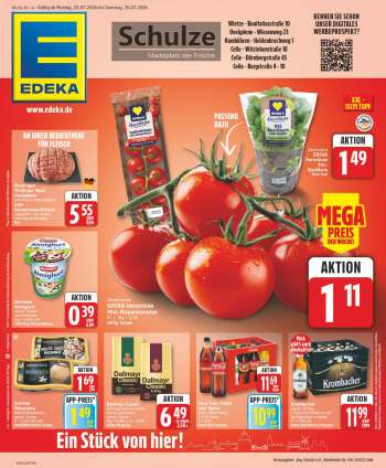 Prospekte Edeka - 20.07.2026 - 25.07.2026.