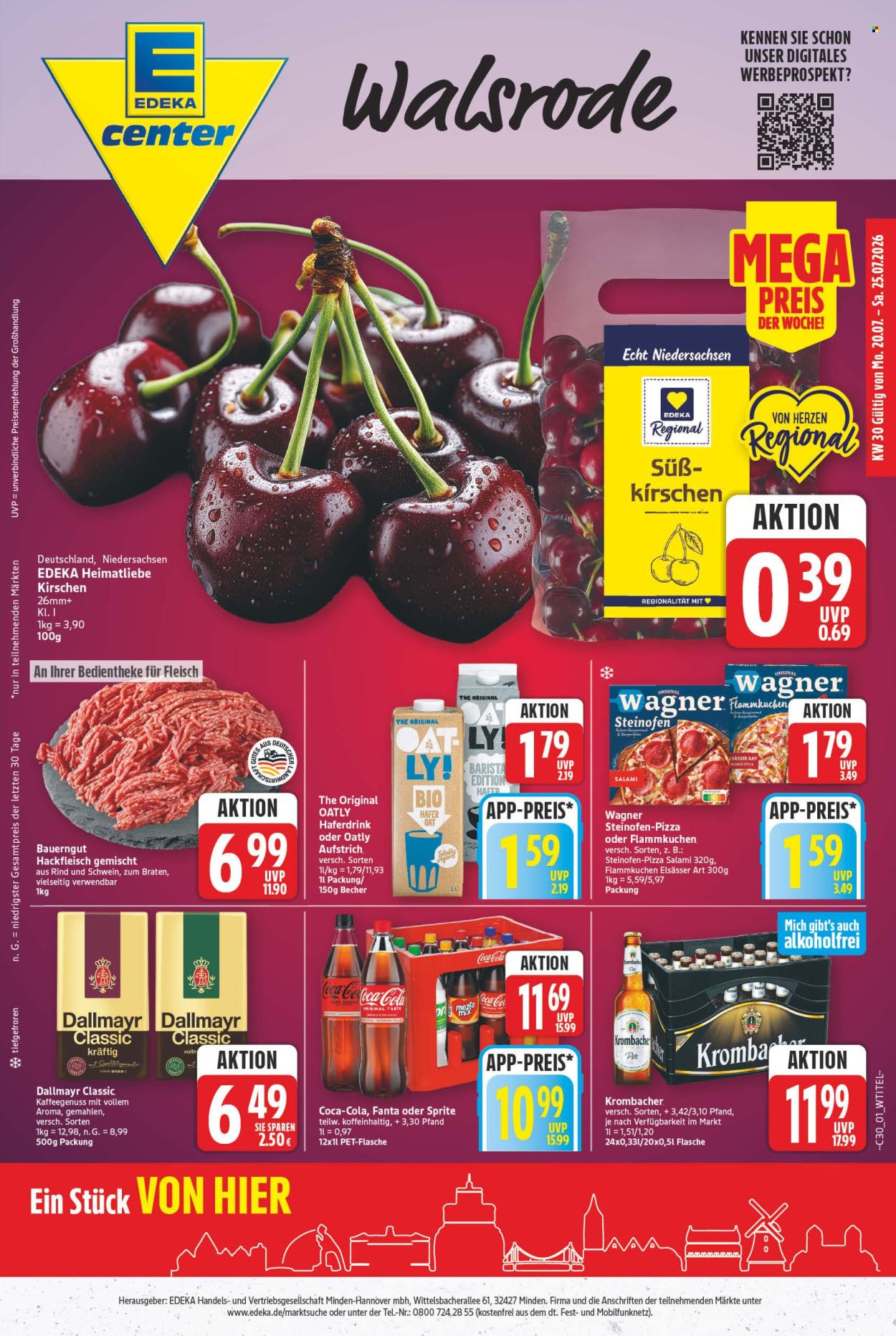 E center Prospekte  - 20.07.2026 - 25.07.2026. Seite 1