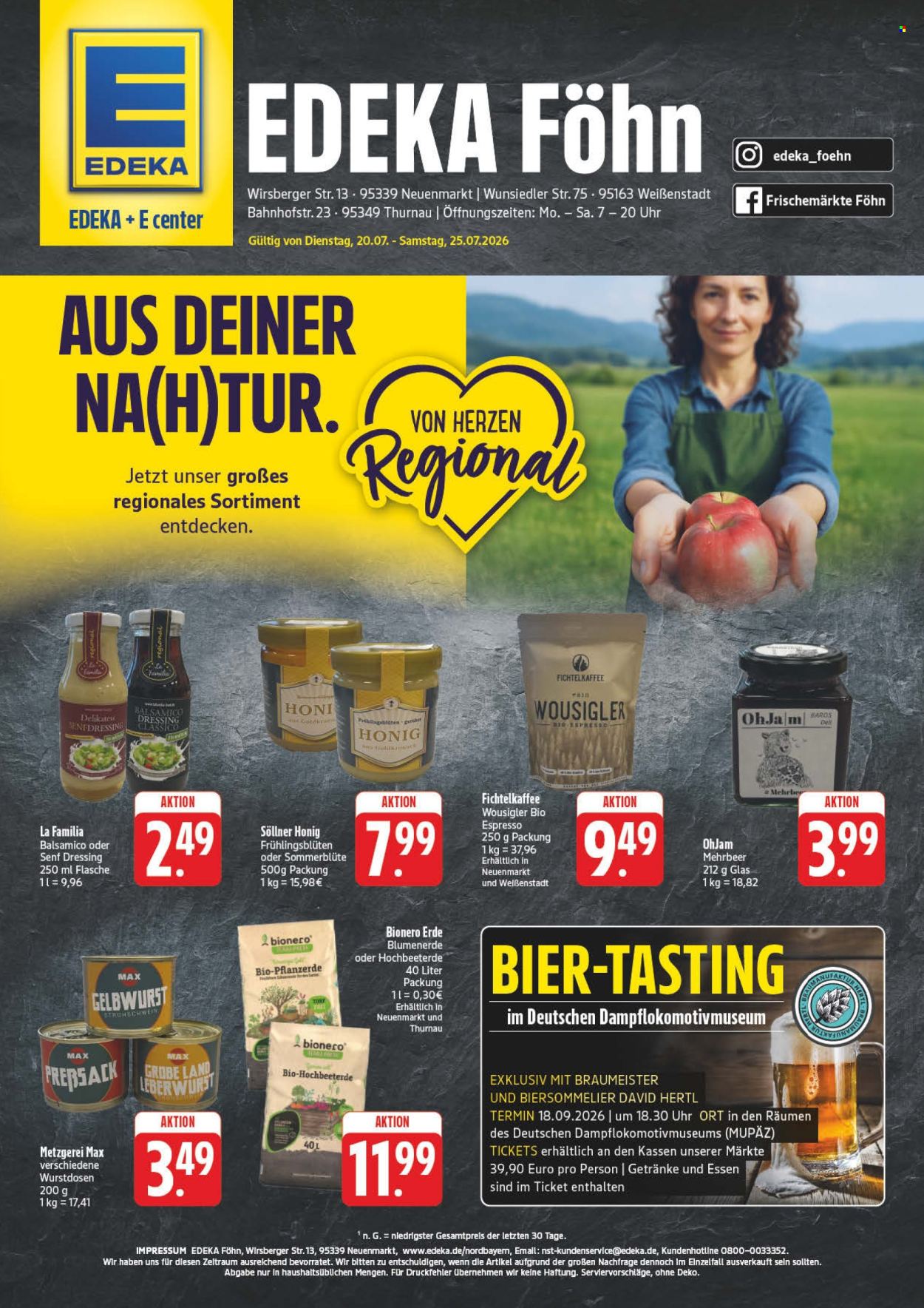 Edeka Prospekte  - 20.07.2026 - 25.07.2026. Seite 2