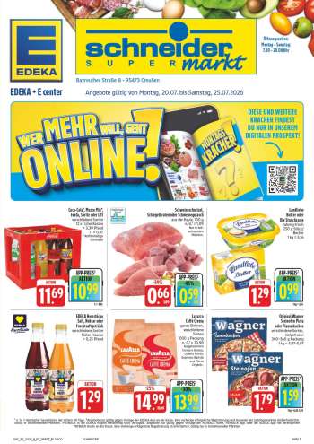 Prospekte Edeka - 20.07.2026 - 25.07.2026.