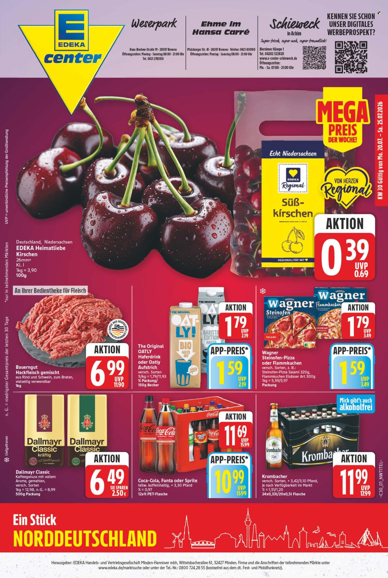 E center Prospekte  - 20.07.2026 - 25.07.2026. Seite 1
