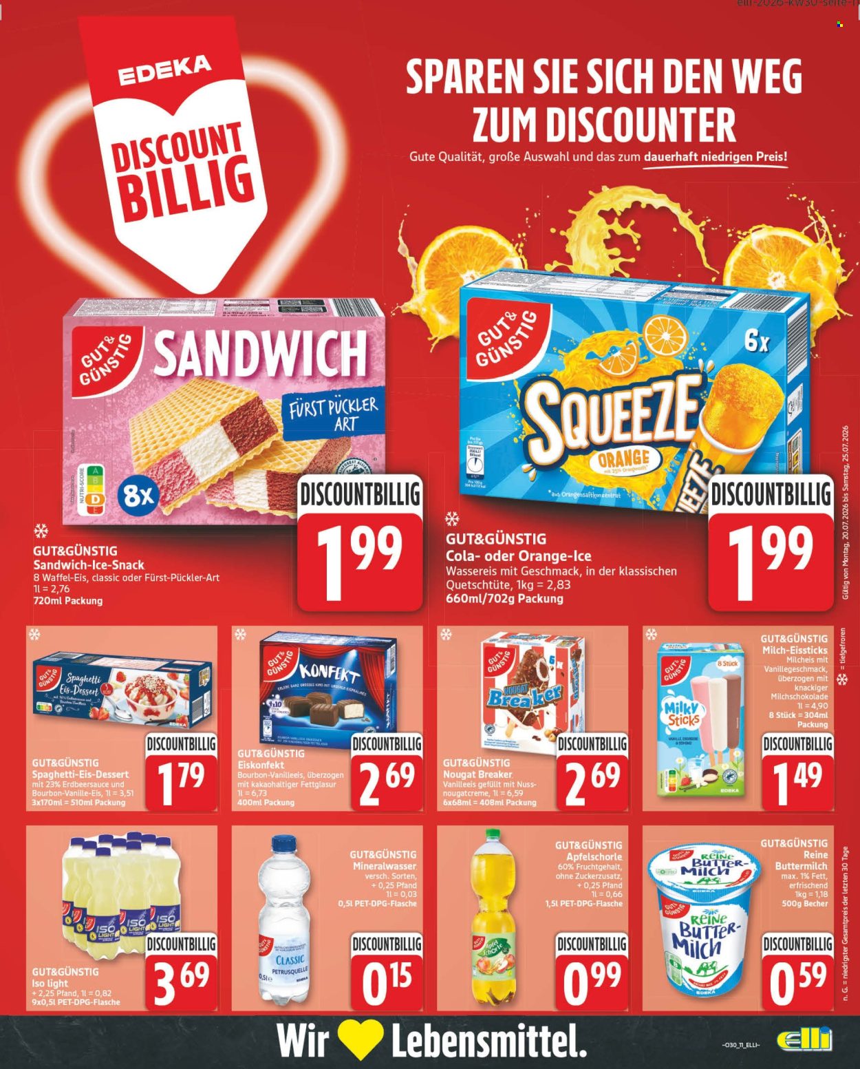 Edeka Prospekte  - 20.07.2026 - 25.07.2026. Seite 11