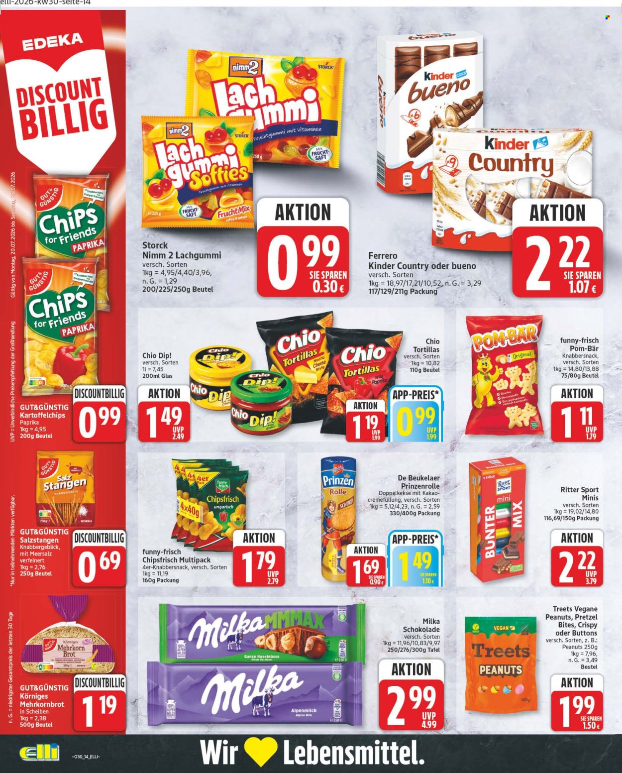 Edeka Prospekte  - 20.07.2026 - 25.07.2026. Seite 14