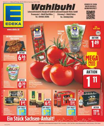 Prospekte Edeka - 20.07.2026 - 25.07.2026.