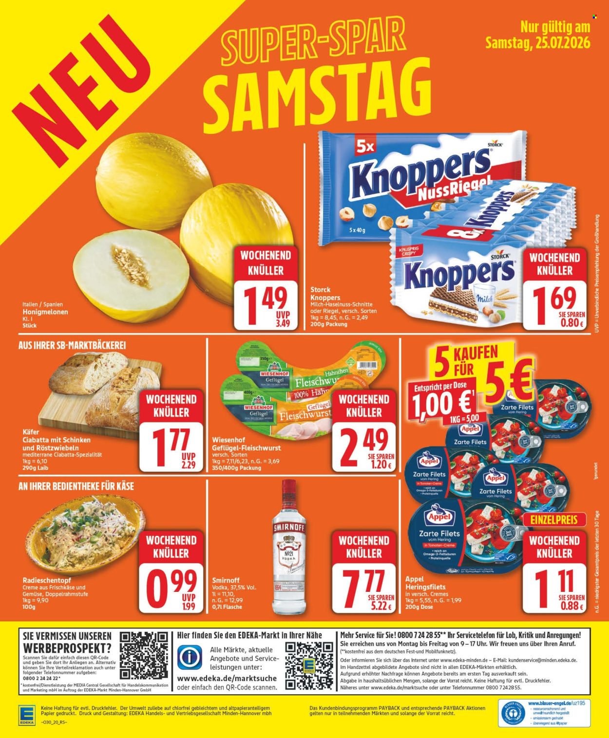 Edeka Prospekte  - 20.07.2026 - 25.07.2026. Seite 20