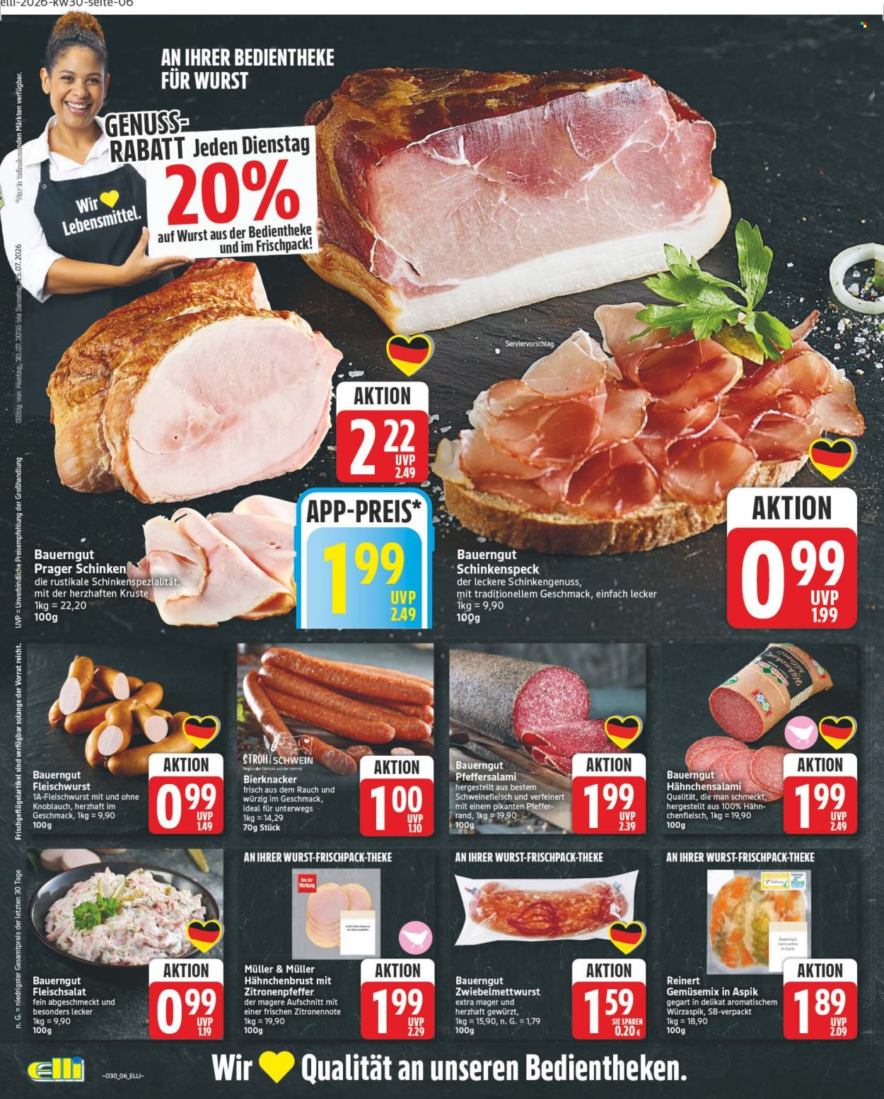 Edeka Prospekte  - 20.07.2026 - 25.07.2026. Seite 6