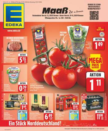 Prospekte Edeka - 20.07.2026 - 25.07.2026.