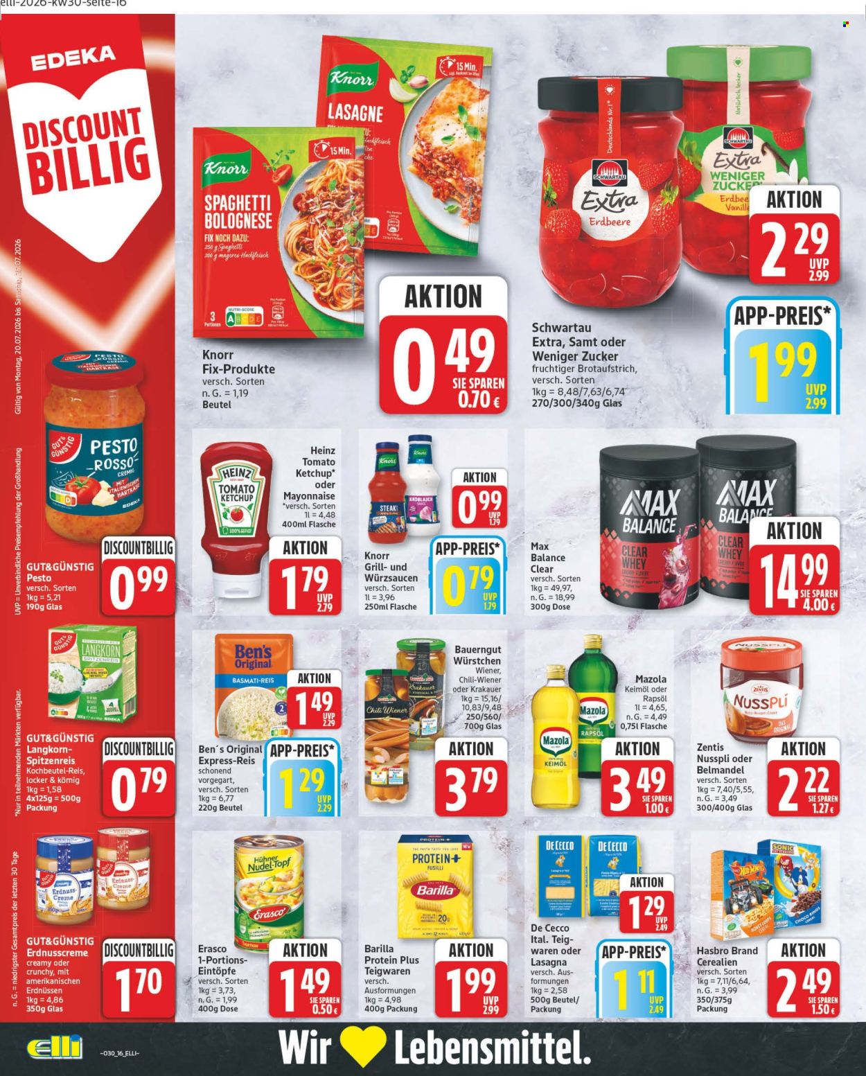 Edeka Prospekte  - 20.07.2026 - 25.07.2026. Seite 16