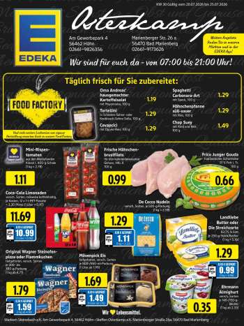 Prospekte Edeka - 20.07.2026 - 25.07.2026.