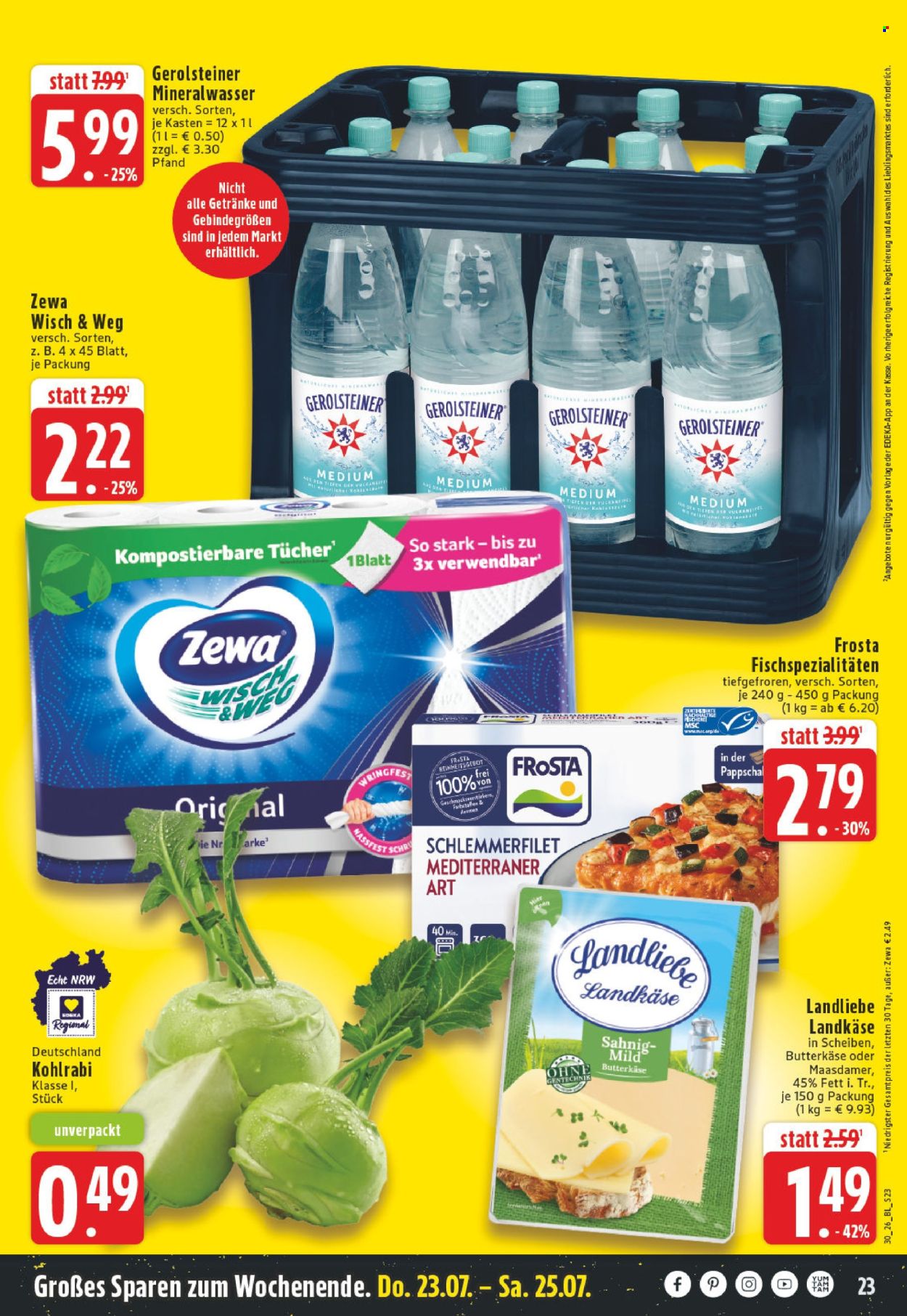 Edeka Prospekte  - 20.07.2026 - 25.07.2026. Seite 23