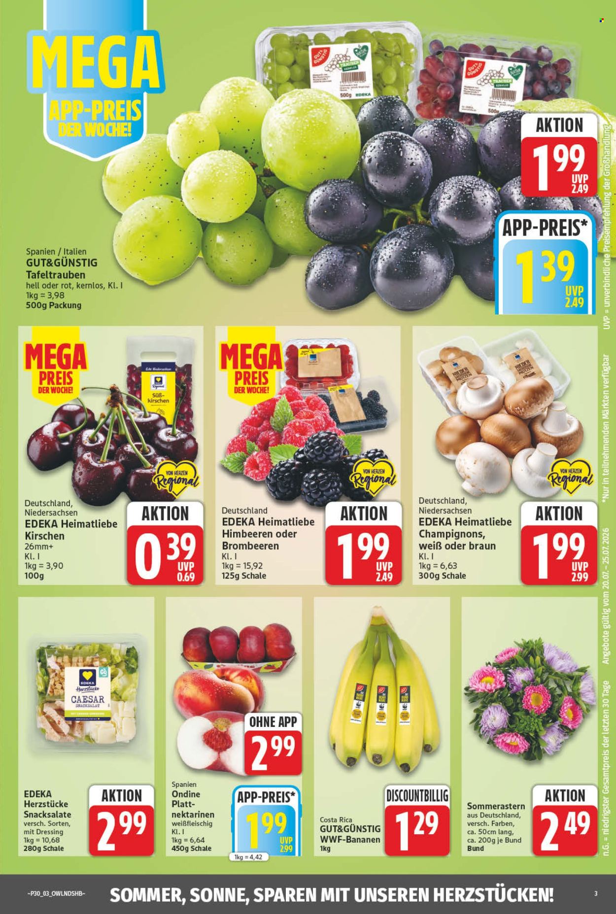Edeka Prospekte  - 20.07.2026 - 25.07.2026. Seite 3