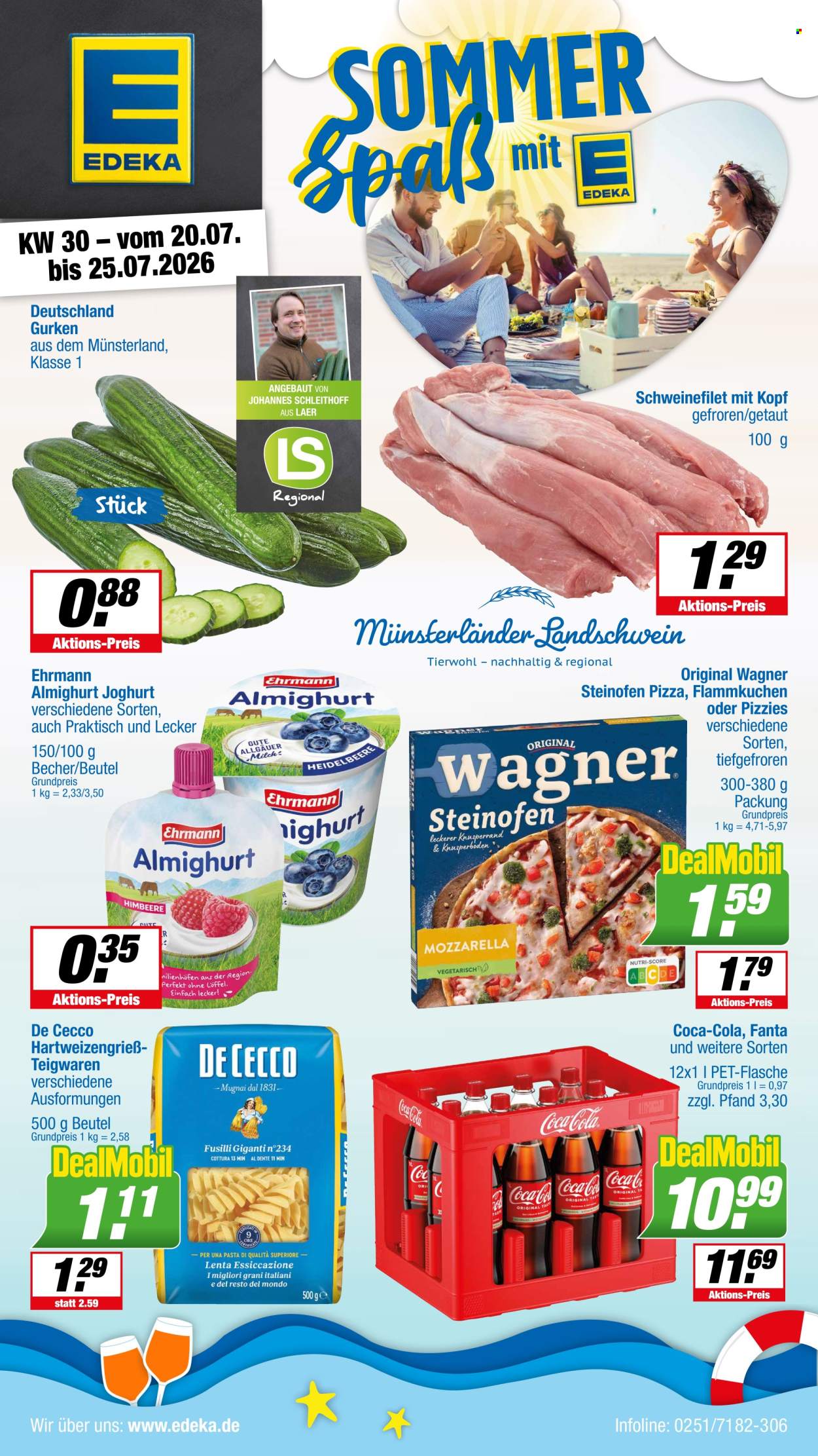 Edeka Prospekte  - 20.07.2026 - 25.07.2026. Seite 1