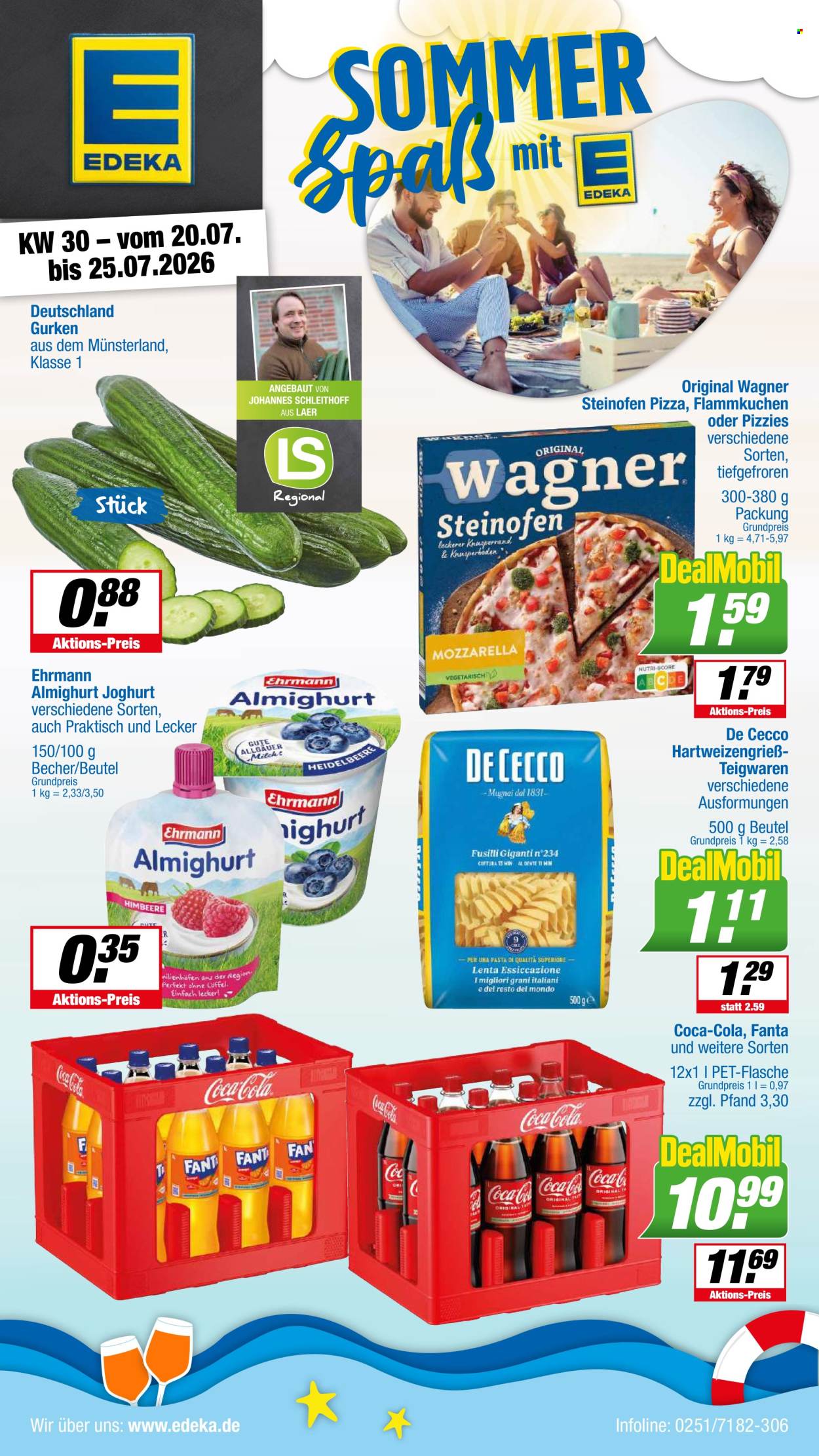 Edeka Prospekte  - 20.07.2026 - 25.07.2026. Seite 1