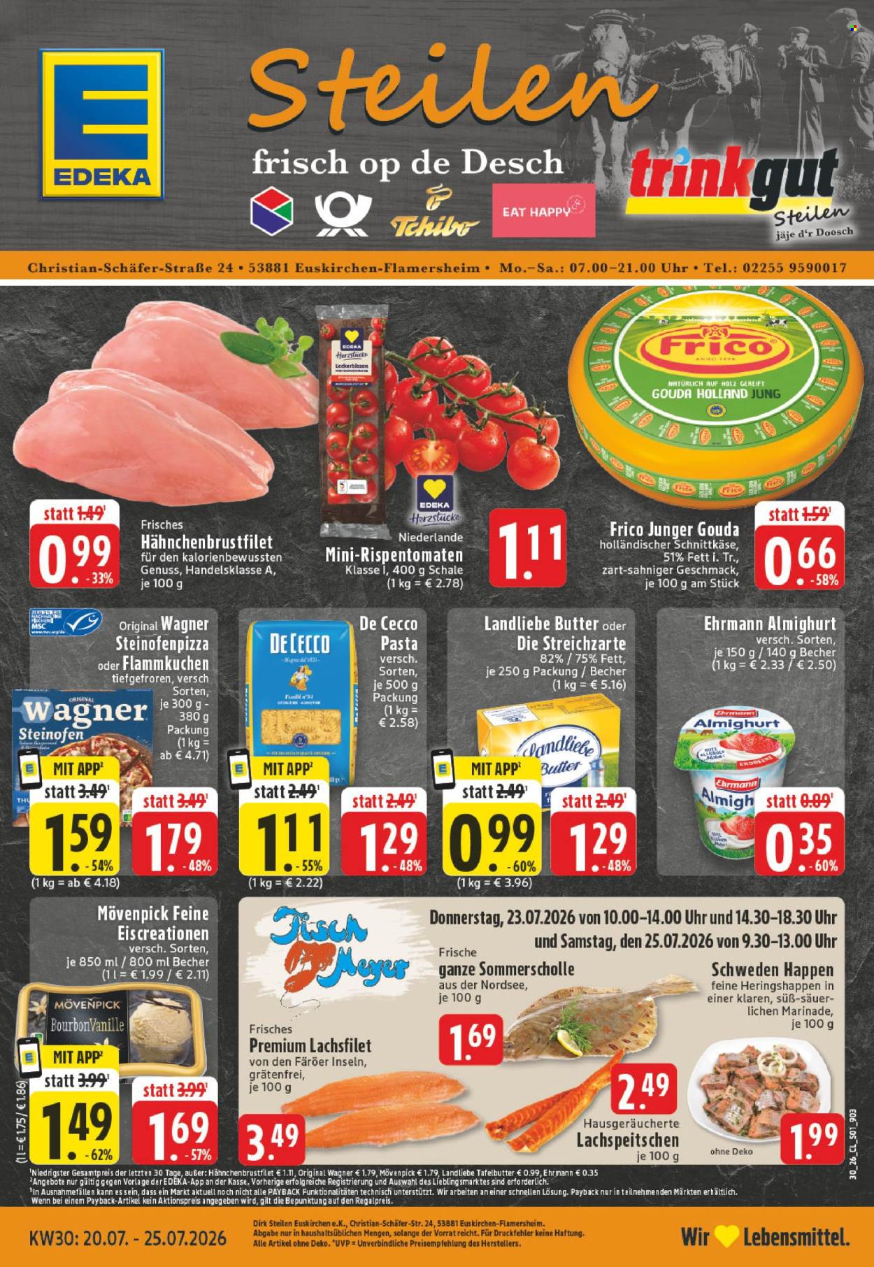 Edeka Prospekte  - 20.07.2026 - 25.07.2026. Seite 1