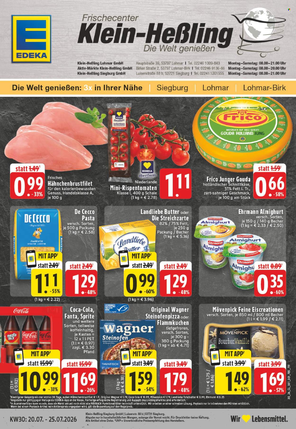Edeka Prospekte  - 20.07.2026 - 25.07.2026. Seite 1