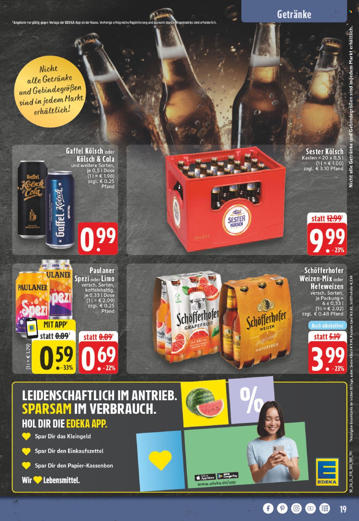 Edeka Prospekte  - 20.07.2026 - 25.07.2026. Seite 19
