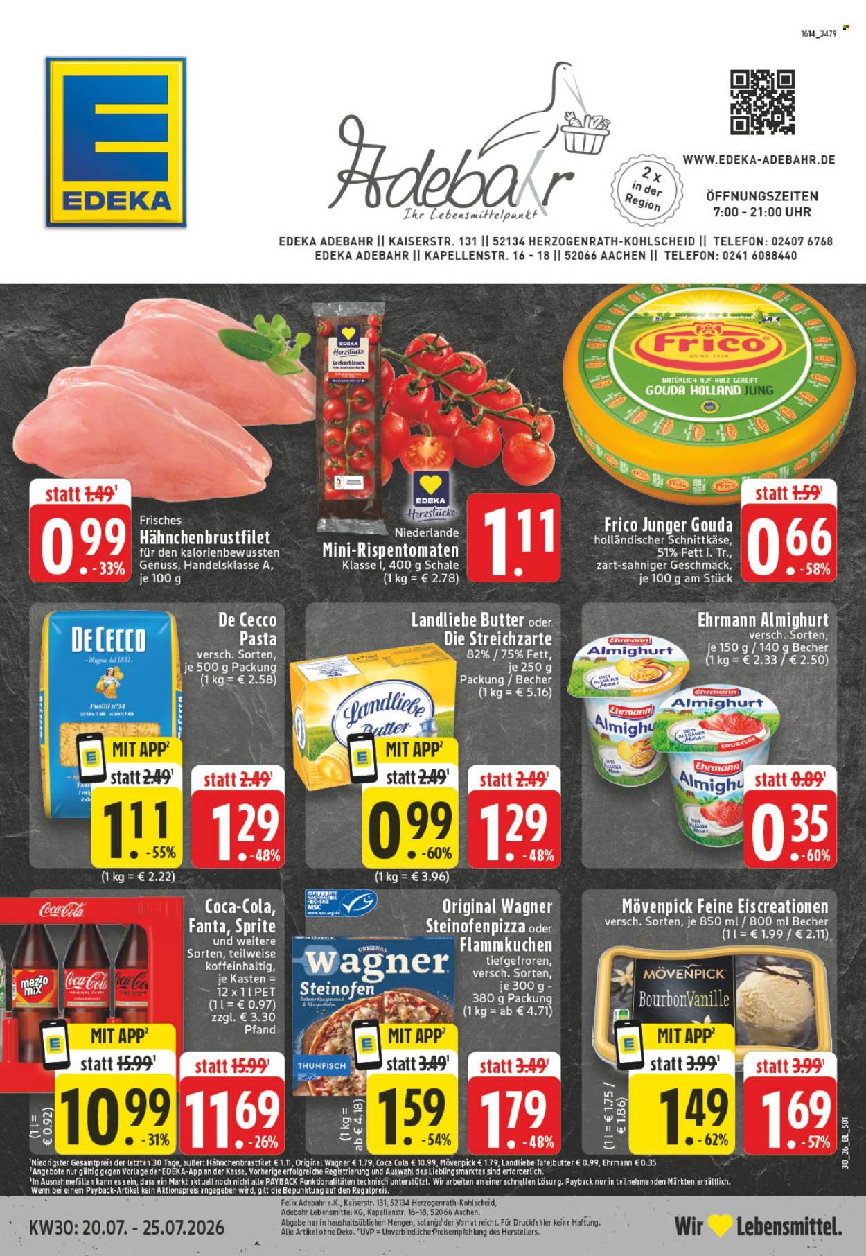 Edeka Prospekte  - 20.07.2026 - 25.07.2026. Seite 1