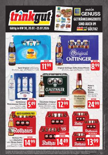 Prospekte Edeka - 20.07.2026 - 25.07.2026.