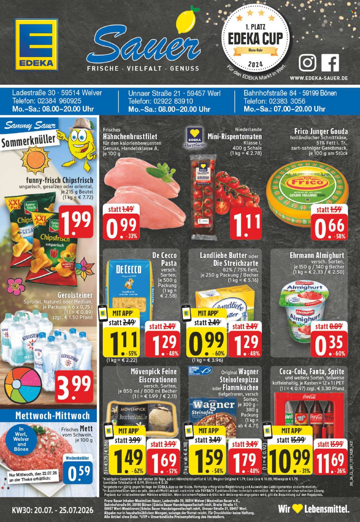 Edeka Prospekte  - 20.07.2026 - 25.07.2026. Seite 1