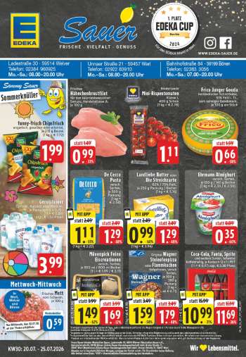 Prospekte Edeka - 20.07.2026 - 25.07.2026.
