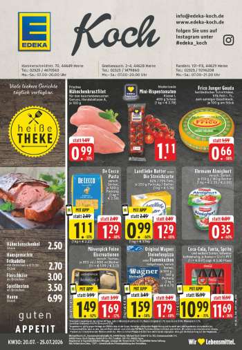 Prospekte Edeka - 20.07.2026 - 25.07.2026.