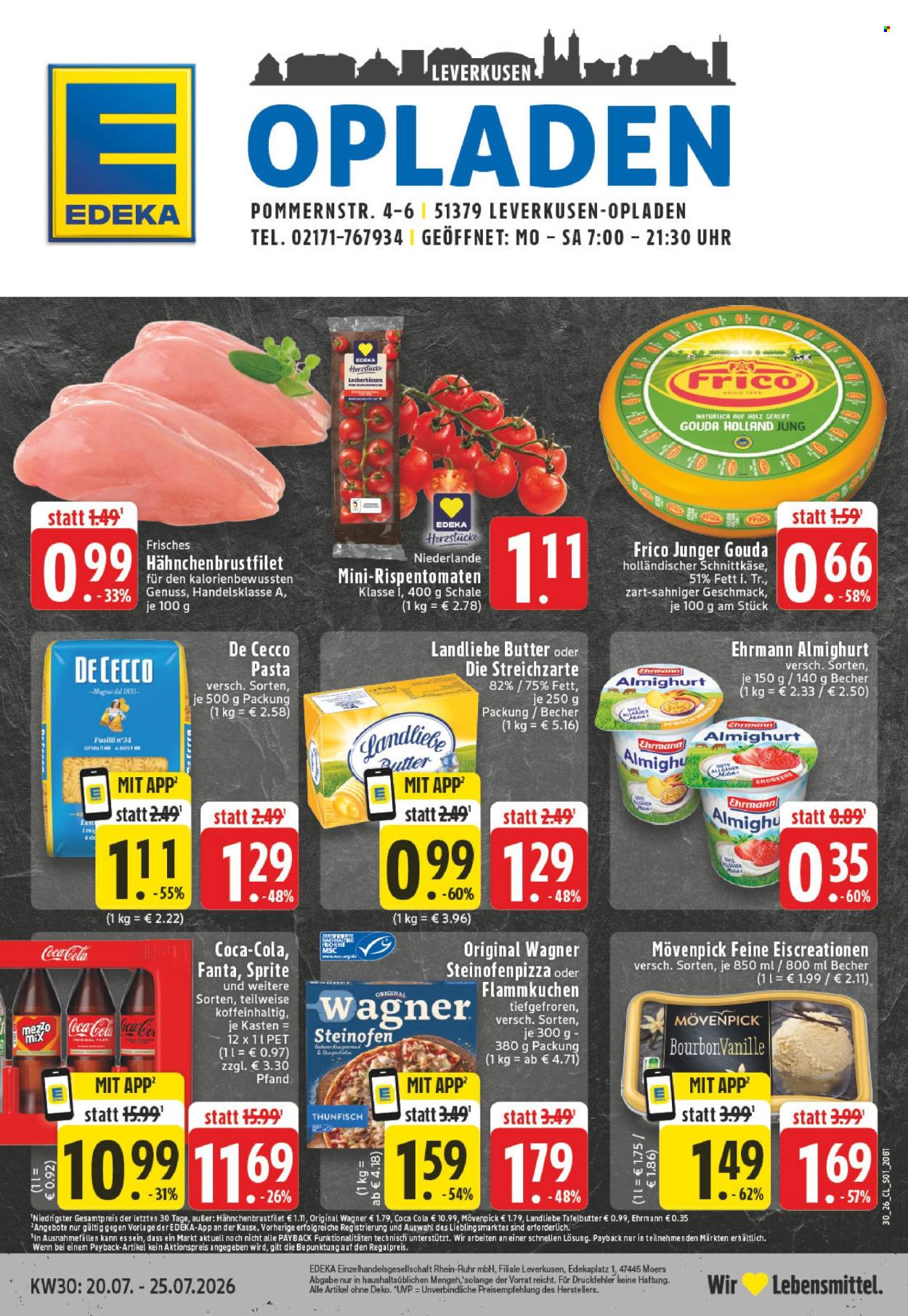Edeka Prospekte  - 20.07.2026 - 25.07.2026. Seite 1