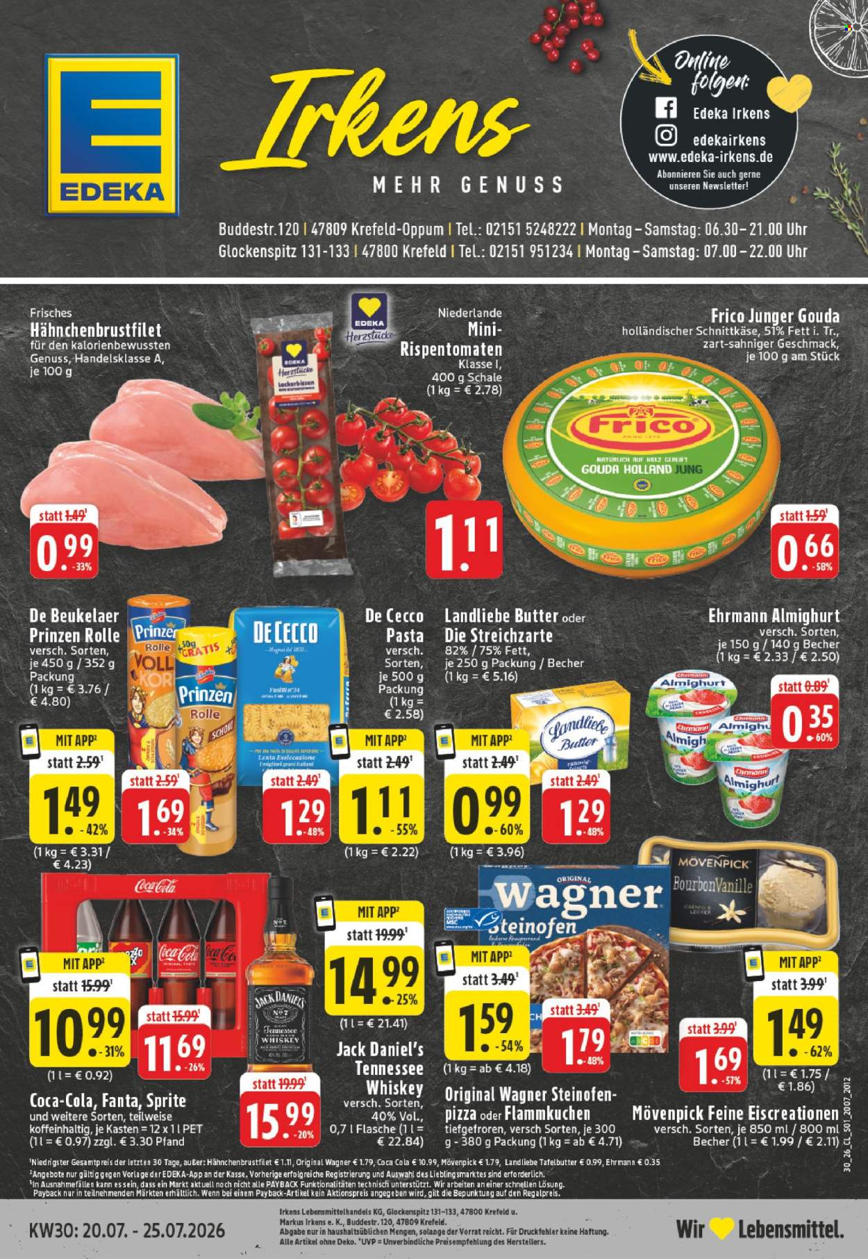 Edeka Prospekte  - 20.07.2026 - 25.07.2026. Seite 1