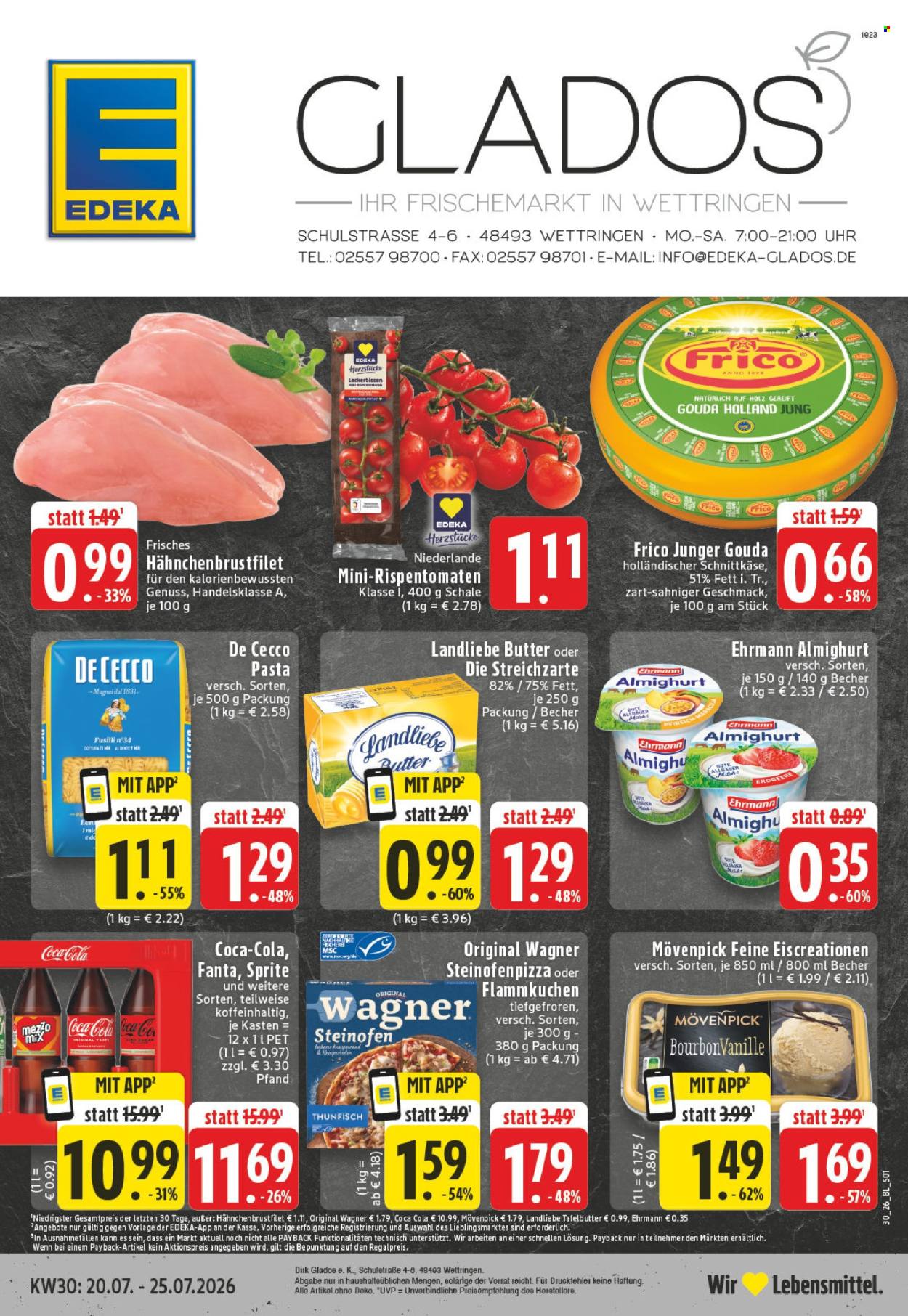 Edeka Prospekte  - 20.07.2026 - 25.07.2026. Seite 1
