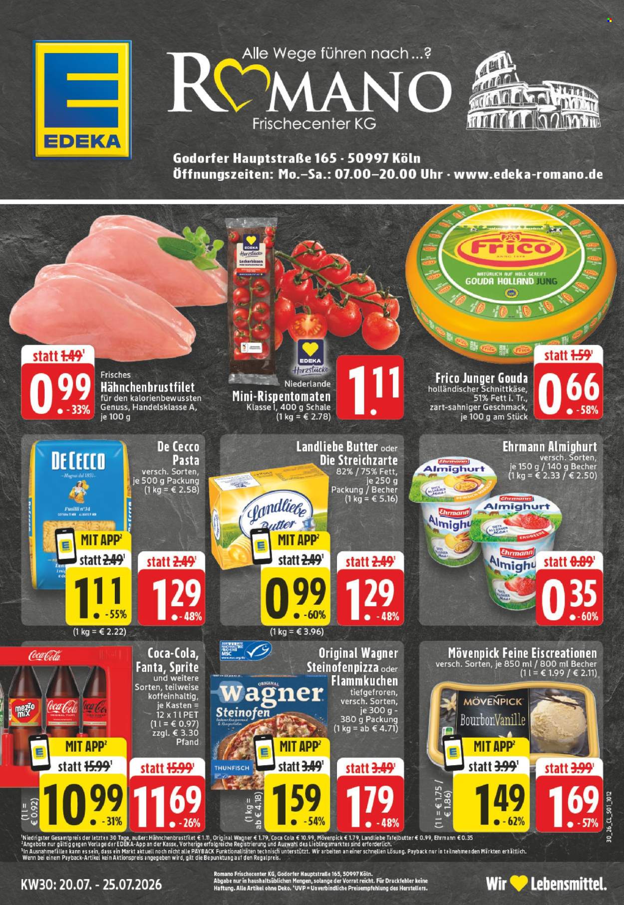 E center Prospekte  - 20.07.2026 - 25.07.2026. Seite 1