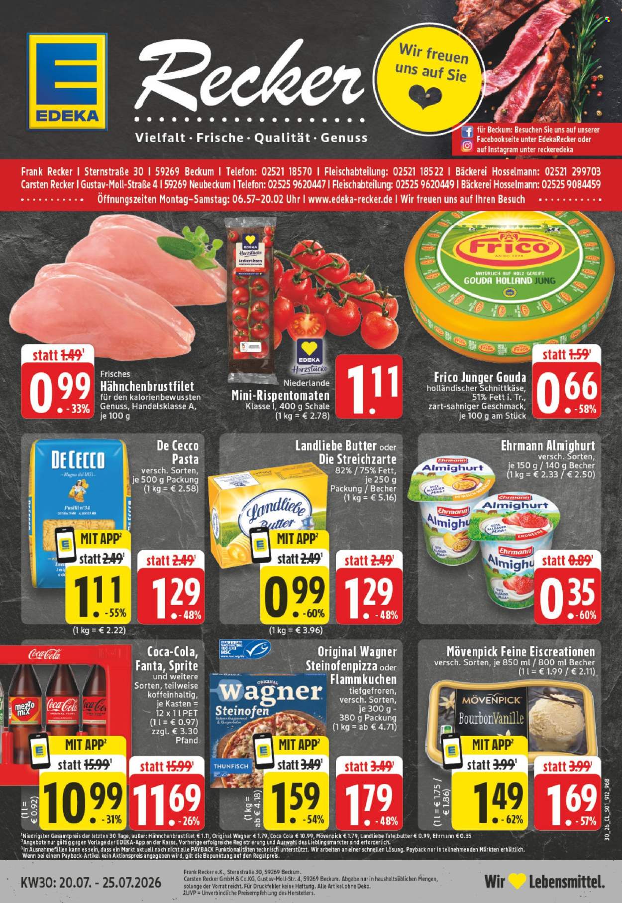 Edeka Prospekte  - 20.07.2026 - 25.07.2026. Seite 1