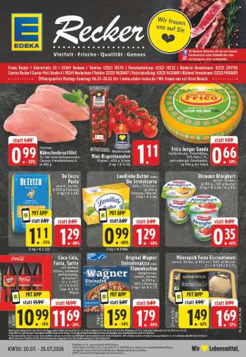 Prospekte Edeka - 20.07.2026 - 25.07.2026.