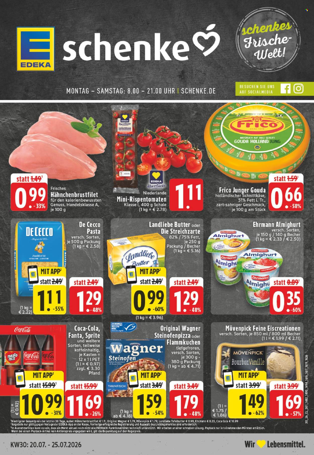 Edeka Prospekte  - 20.07.2026 - 25.07.2026. Seite 1