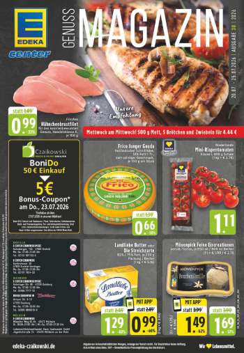 Prospekte E center - 20.07.2026 - 25.07.2026.