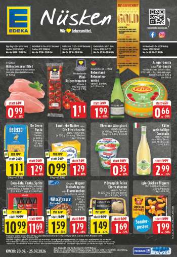 Prospekte Edeka - 20.07.2026 - 25.07.2026.