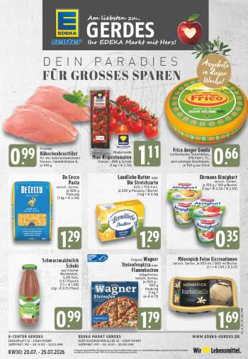 Prospekte Edeka - 20.07.2026 - 25.07.2026.